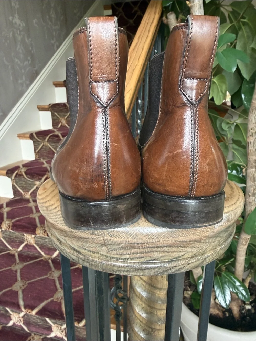TOD’S BEATLES BROWN CHELSEA boot made in Italy very good condition size 9